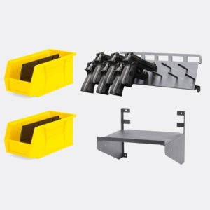 handgun and gear storage kit