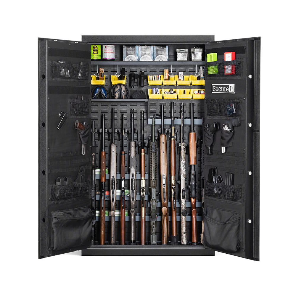 SecureIt Tactical Steel Gun Cabinet/1824AM Ammo Storage Cabinet TGS1824AM