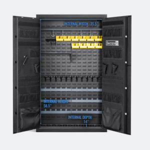Answer Lightweight Model 12 Pro gun safe internal dimensions
