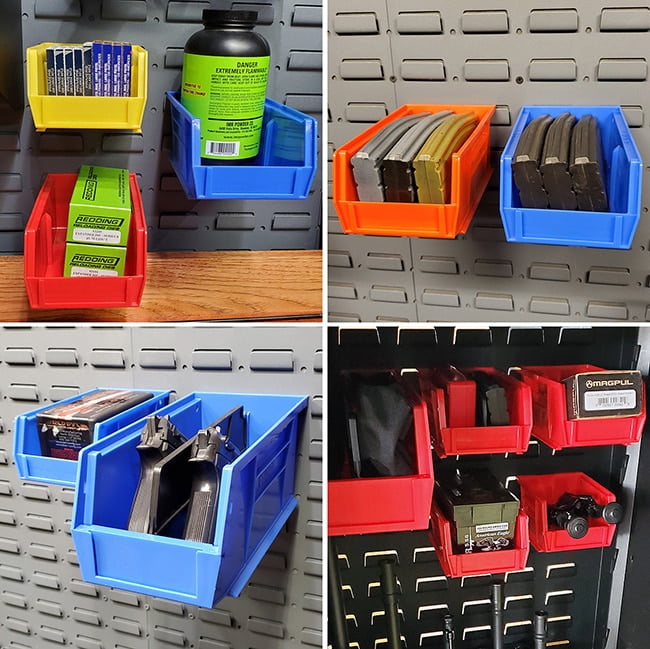 Modular Gun Ammo and Accessory Bins