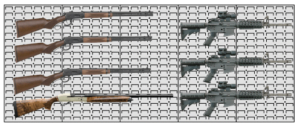diy gun wall layout