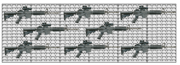 diy gun wall panels
