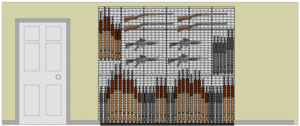 diy gun wall layout