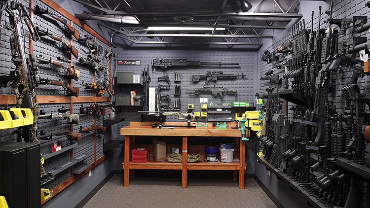 Design and Build a Custom Gun Wall / Gun Room