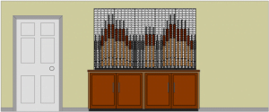 diy gun wall layout