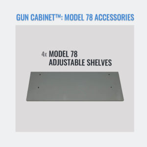 Model 78 gun cabinet accessories