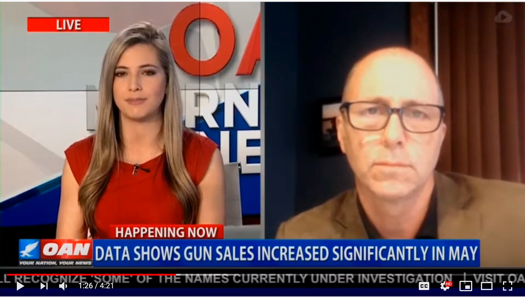 Decentralized Gun Storage – Tom on OAN News