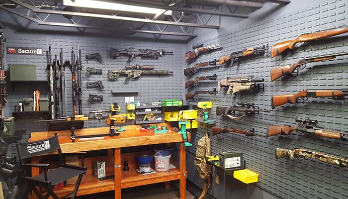 custom gun wall