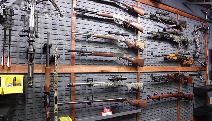 custom gun wall