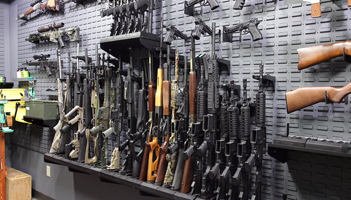 custom gun wall