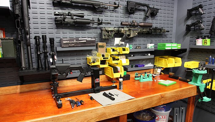 custom gun wall