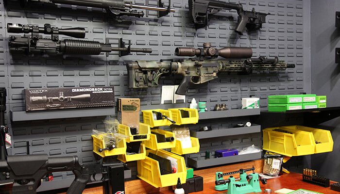 custom gun wall
