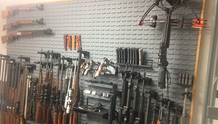 custom gun wall