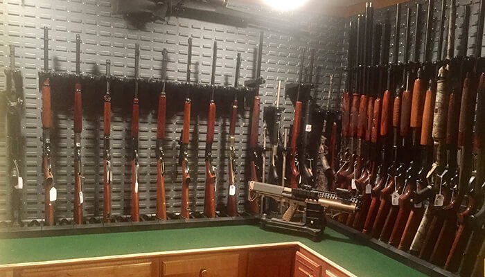 custom gun wall