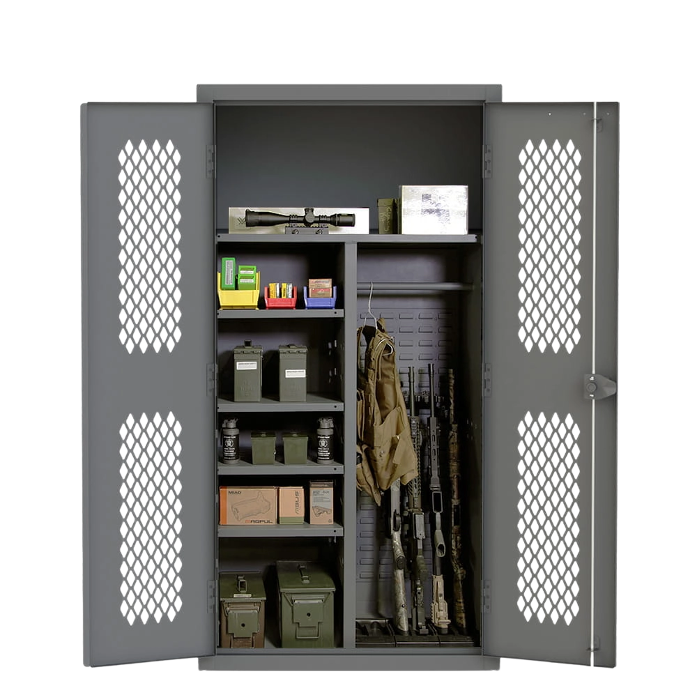 Gun and Gear Cabinet: TGS-2500 - MILSPEC Gun Cabinets | MILSPEC Cabinets