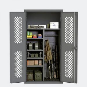 TGS-2500 Military Gun and Gear Cabinet