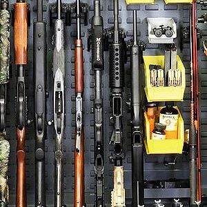 guns and gear storage
