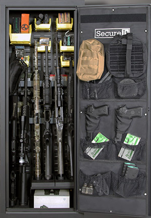 Agile Ultralight gun safe interior