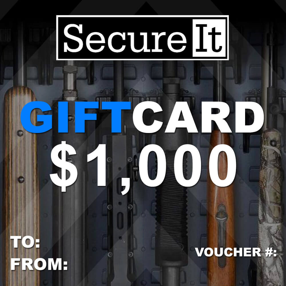 SecureIt $1000 gift card
