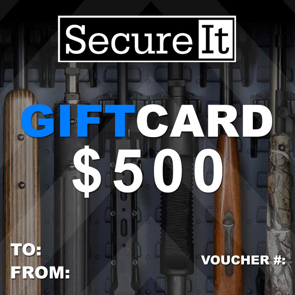 SecureIt $500 gift card