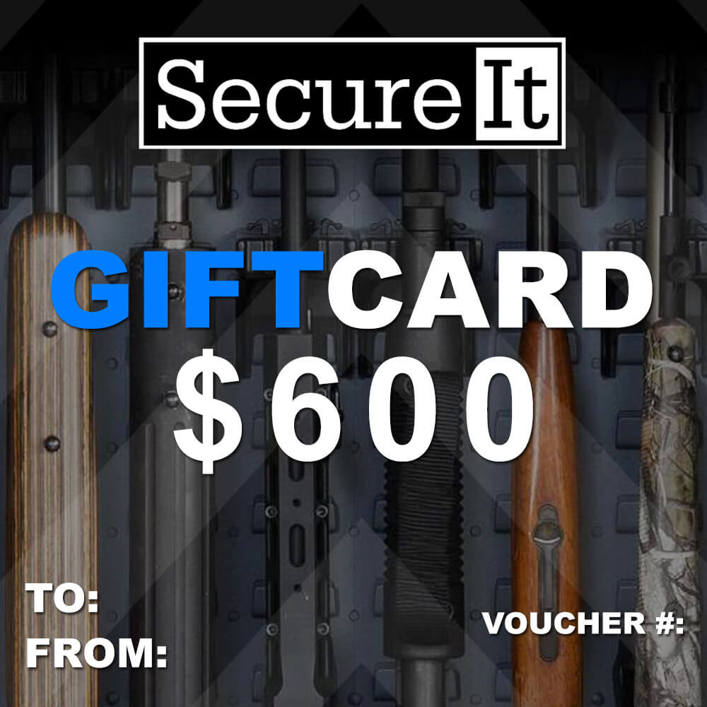 SecureIt $600 gift card