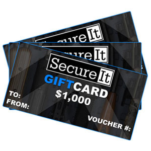SecureIt gift cards