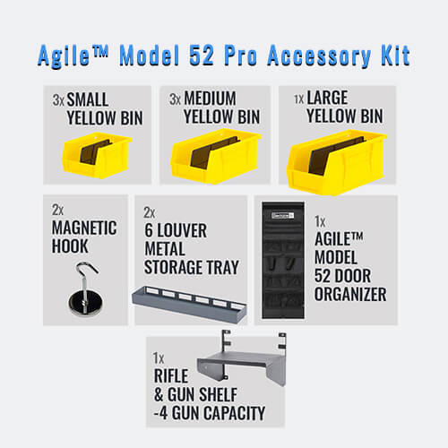 Agile Ultralight Model 52 Pro Gun Safe Accessory Kit