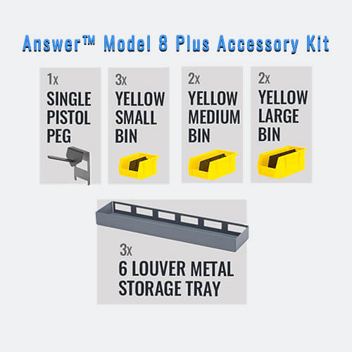 Answer Lightweight Model 8 Plus Gun Safe Accessory Kit