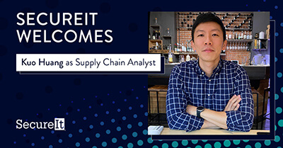 SecureIt Tactical Inc. Hires Kuo Huang as Supply Chain Analyst