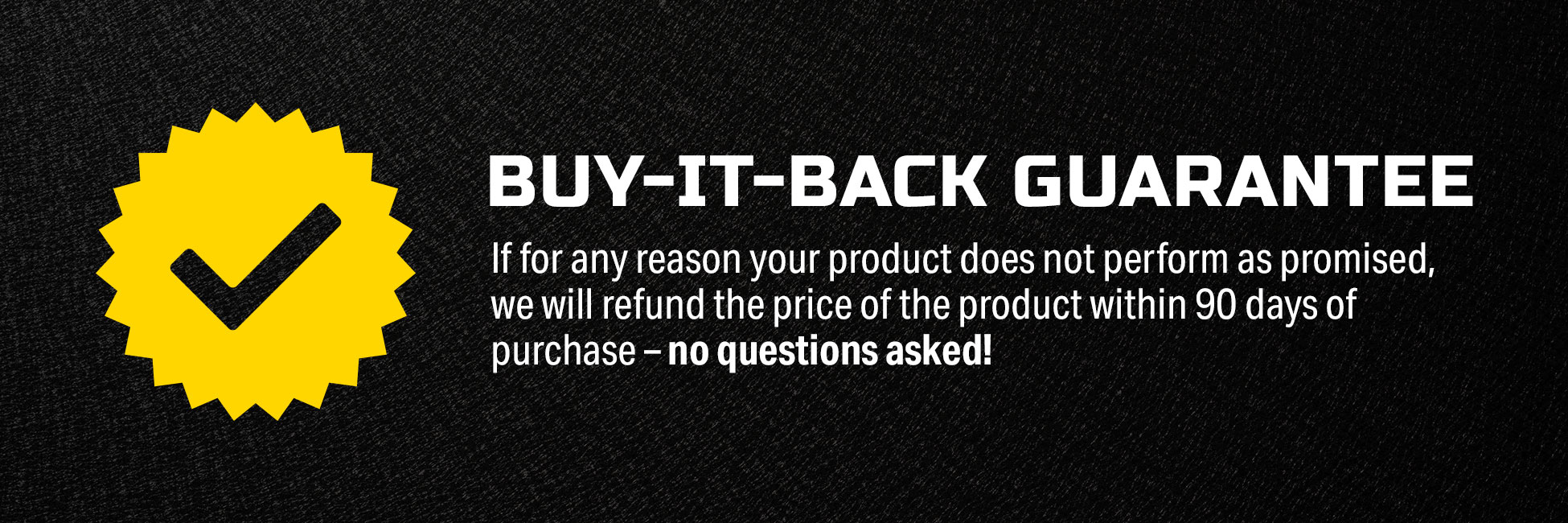 SecureIt Buy-it-Back Guarantee