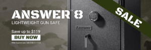 Answer 8 Ultralight Gun Safe Sale