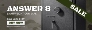 Answer 8 Ultralight Gun Safe Sale