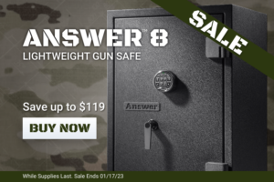 Answer 8 Ultralight Gun Safe Sale