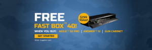 Free Fast Box 40 with select safe purchases