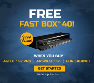 Free Fast Box 40 with select safe purchases