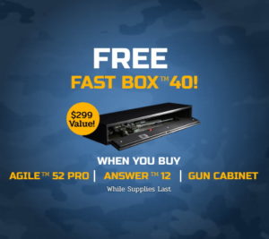 Free Fast Box 40 with select safe purchases