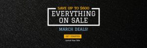 March Sale