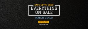 March Sale