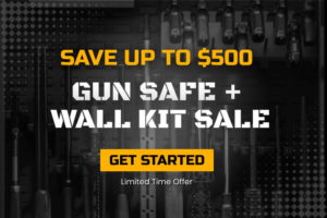 Save up to $500. Gun Safe and Wall Kit Sale