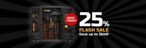 25% Flash Sale Ends Today