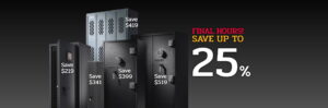 Final Hours to Save up to 25%