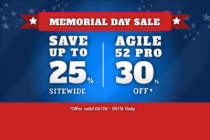 Save up to 30% During Memorial Day Weekend
