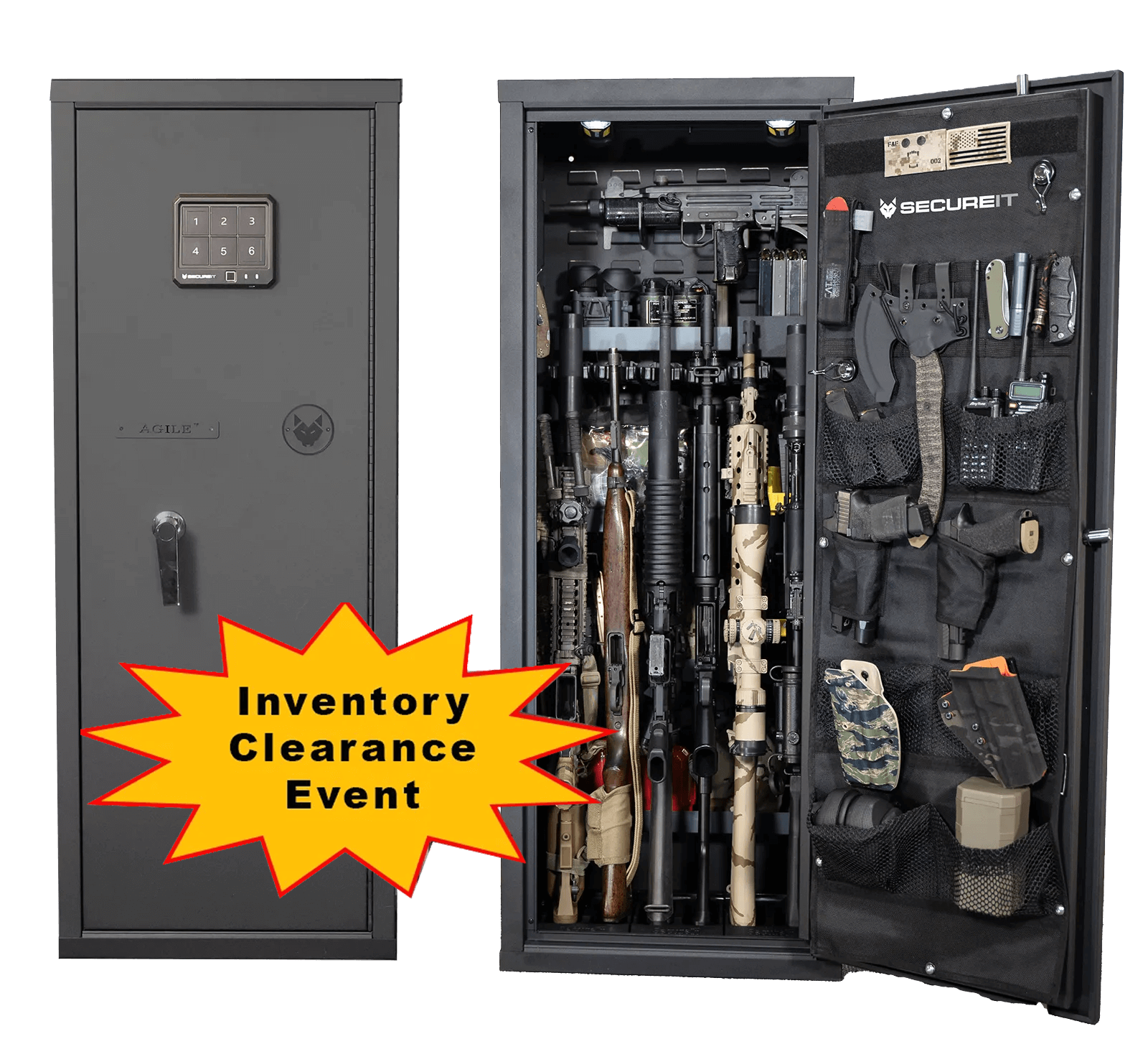 Agiler Gun safe clearance sale