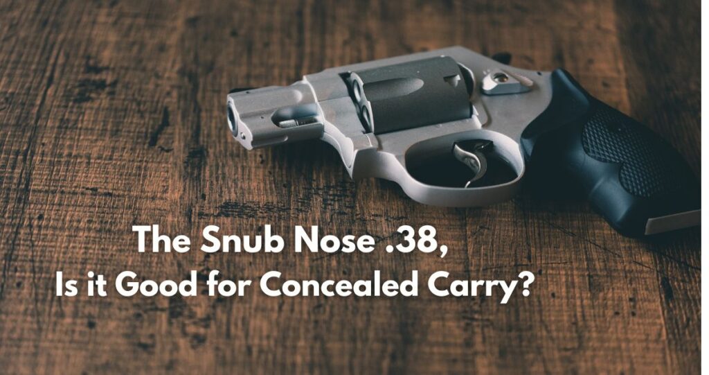 the snub nose 38 and concealed carry for self defense
