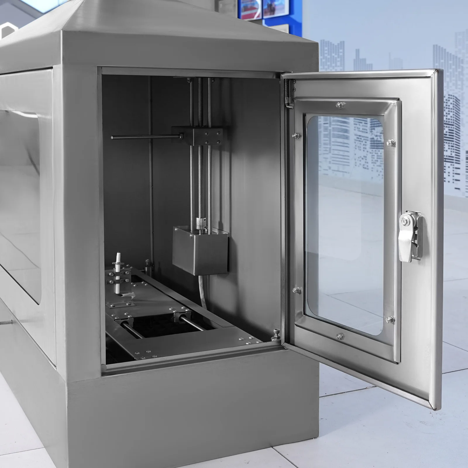 gun safe fire test oven