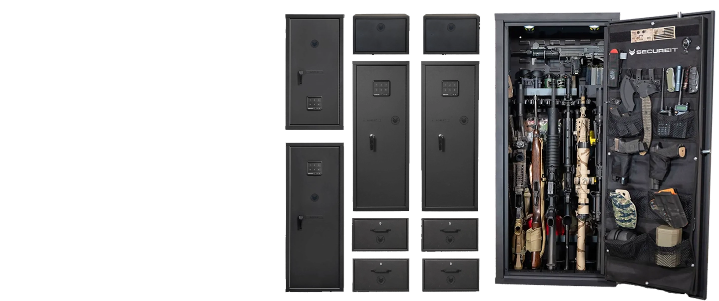 Agile™ Modular Gun Safes
