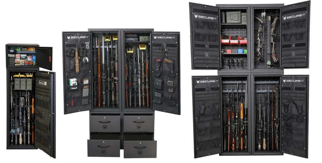Agile gun safes
